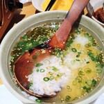 Sumibi Yakitori Itadori Shiogama Ekimae Ten - 雜炊套餐