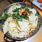 Sumibi Yakitori Itadori Shiogama Ekimae Ten - 鹽味內臟鍋