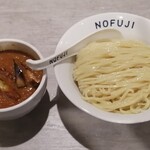 らーめん つけ麺 NOFUJI - コク味噌カレーつけ麺(900円)