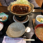 Fukurokuju - 味噌カツナベ定食