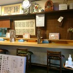 麺茶屋一番や　　大和 - ミニマムな店内です(^_^)