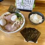 麺屋 しん蔵 - ライス 150円 のり 100円