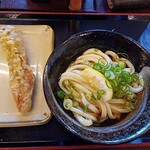 こがね製麺所 - ぶっかけとちくわ天