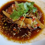 源烹輪 - パリパリ揚げ香味酢醤油ソース