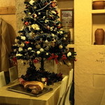 ナーガルジュナ - 2012.12 クリスマスツリーと生ハムの原木（クリスマスディナー期間）