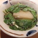 麻布 かどわき - 鰤しゃぶの後のスープ