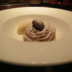 コントワール ミサゴ - 自家製モンブラン、アールグレイのアイスクリームと2