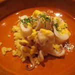 コントワール ミサゴ - アミューズ：子ヤリイカのクスクス2