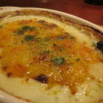 コントワール ミサゴ - 広島県産牡蠣とほうれん草のグラタン エスカルゴバター風味2