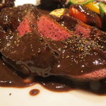 コントワール ミサゴ - 新潟県産青首鴨のロースト サルミソース1