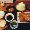 Nihon No Youshoku Tamaichi - とんかつ定食 牡蠣フライ付き (1,250円・税込)