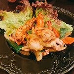 Restaurant RIVE GAUCHE - 海鮮のココナッツカレー炒め