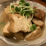Iro Daidokoro Ya - 厚揚げと大根の煮物