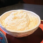 慈げん - 酒粕ムースはトッピングしてみました。旨！旨！！