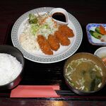 ハイカラヤ - カキフライ定食 900円