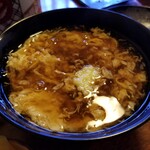 大黒家天麩羅 - かき玉わん。