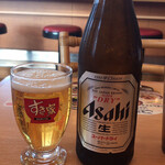 すき家 - 瓶ビール ¥420- (2021/12/15)