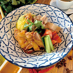 Asian Chicken Rice - Kom Ga