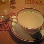 ザエカ - Bセットのスープ。チキンとバターが味わい深くておいしい