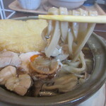 Bisutoro Kafe Tsugaru - 牛蒡めん美人という、ゴボウを練り込んだ麺使用
