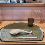 中華そば 深緑 - カウンター