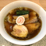 中華そば 深緑 - 「黒出汁 もろみポーク2枚（ロース・肩ロース）」1300円