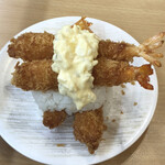 Kappasushi - やんちゃなエビフライ積み積みタルタル盛り