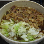 Fujiyoshidaudommarunaga - 肉うどん　\680-