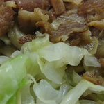 Fujiyoshidaudommarunaga - 肉うどん（拡大）