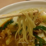 Yakiniku Hana - 麺は多加水ぎみのツルッとした食感