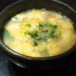 Yakiniku Takatouen - 卵スープ