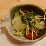 京かんざし - サラダのアップ