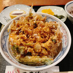 いちごや - かき揚げ丼！