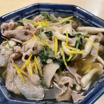 旬菜 おぐら家 - 石見ボークのみぞれポン酢