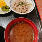 いちごや - 蕎麦と味噌汁