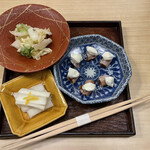 旬菜 おぐら家 - 旬菜3種