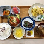 ななっこ - おまかせ定食　かき揚げ