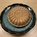 旬菜 おぐら家 - 黒糖最中