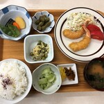 ななっこ - おまかせ定食　エビフライ