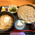 ダイニング 蕎麦真 - 料理写真:かつ丼セット