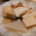 くるまだ - おでん盛り合わせ
