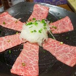 炭火焼肉 やまもと - 焼きシャブ