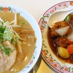 餃子の王将 - 餃子の王将ラーメン＆酢豚