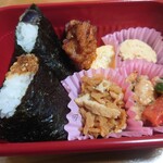 おむすび家　とんじき - 王子弁当(550円)