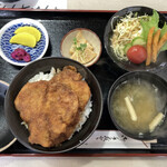 レストラン ふくしん - ヒレカツ丼(小)¥1250