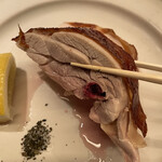 蓮心 - プリプリなもも肉にパリパリの薄皮が好対照