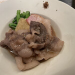 蓮心 - 猪肉の中華風しゃぶしゃぶ