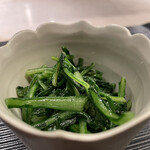 蓮心 - 春菊の炒め物