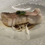 蓮心 - 甘鯛の香り蒸し