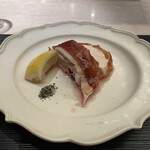 蓮心 - 脆皮鶏♪本日の貸切会でのスペシャリテ！